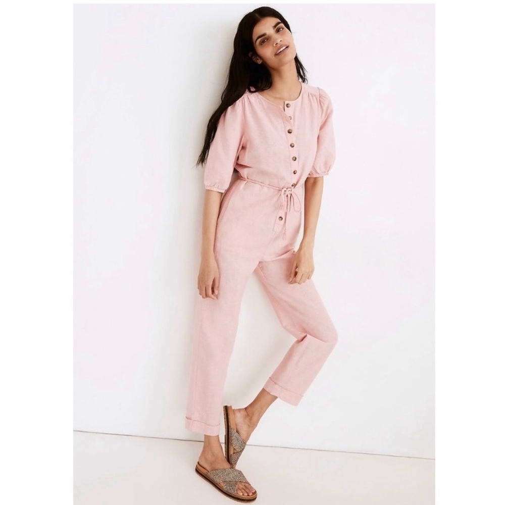 Madewell Linen Jumpsuit